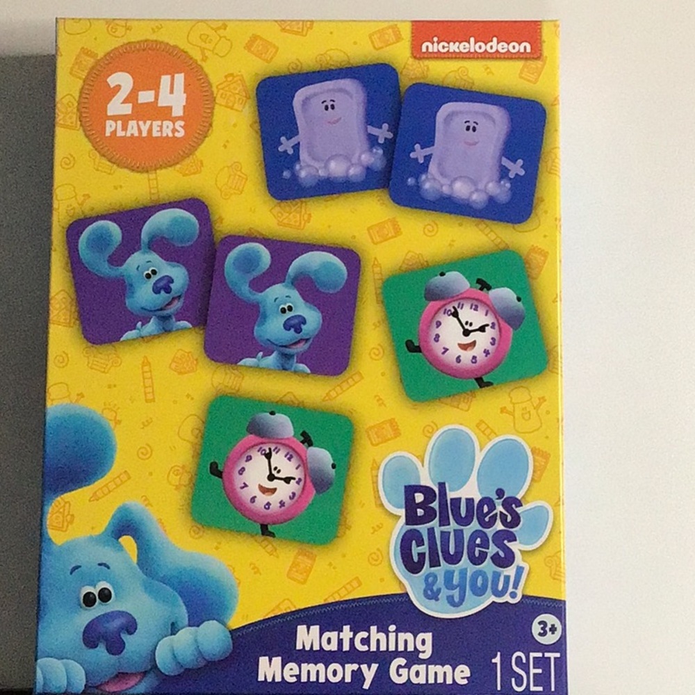 Blue's Clues Matching Memory Game